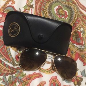 Rayban Aviators! “Aviator Large Metal”